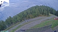 Archiv Foto Webcam Sicht von der Hochsteinhütte auf 2057 Meter 14:00