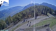 Archiv Foto Webcam Sicht von der Hochsteinhütte auf 2057 Meter 09:00