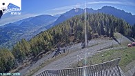 Archiv Foto Webcam Sicht von der Hochsteinhütte auf 2057 Meter 09:00