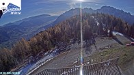 Archiv Foto Webcam Sicht von der Hochsteinhütte auf 2057 Meter 07:00