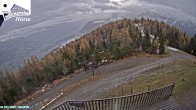 Archiv Foto Webcam Sicht von der Hochsteinhütte auf 2057 Meter 07:00