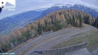 Archiv Foto Webcam Sicht von der Hochsteinhütte auf 2057 Meter 13:00