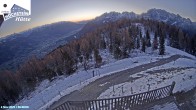 Archiv Foto Webcam Sicht von der Hochsteinhütte auf 2057 Meter 06:00