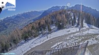 Archiv Foto Webcam Sicht von der Hochsteinhütte auf 2057 Meter 09:00