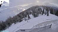 Archiv Foto Webcam Sicht von der Hochsteinhütte auf 2057 Meter 07:00
