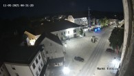 Archiv Foto Webcam Marktplatz in Tittling 23:00
