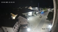 Archived image Webcam Tittling Market Square 21:00