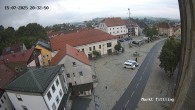 Archiv Foto Webcam Marktplatz in Tittling 19:00