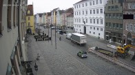 Archiv Foto Webcam Landshut: Blick vom Rathaus auf die Residenz 02:00