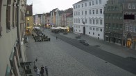 Archiv Foto Webcam Landshut: Blick vom Rathaus auf die Residenz 19:00