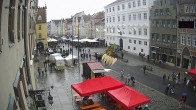 Archiv Foto Webcam Landshut: Blick vom Rathaus auf die Residenz 13:00
