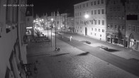 Archiv Foto Webcam Landshut: Blick vom Rathaus auf die Residenz 23:00