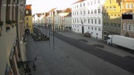 Archiv Foto Webcam Landshut: Blick vom Rathaus auf die Residenz 05:00
