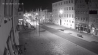 Archiv Foto Webcam Landshut: Blick vom Rathaus auf die Residenz 23:00