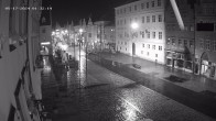 Archiv Foto Webcam Landshut: Blick vom Rathaus auf die Residenz 01:00