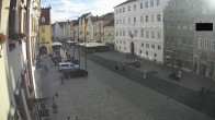 Archiv Foto Webcam Landshut: Blick vom Rathaus auf die Residenz 17:00
