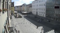 Archiv Foto Webcam Landshut: Blick vom Rathaus auf die Residenz 15:00