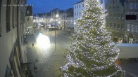 Archiv Foto Webcam Landshut: Blick vom Rathaus auf die Residenz 06:00