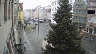 Archiv Foto Webcam Landshut: Blick vom Rathaus auf die Residenz 07:00