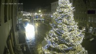 Archiv Foto Webcam Landshut: Blick vom Rathaus auf die Residenz 23:00