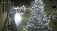 Archiv Foto Webcam Landshut: Blick vom Rathaus auf die Residenz 05:00