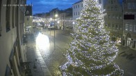 Archiv Foto Webcam Landshut: Blick vom Rathaus auf die Residenz 06:00