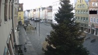 Archiv Foto Webcam Landshut: Blick vom Rathaus auf die Residenz 07:00