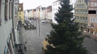 Archiv Foto Webcam Landshut: Blick vom Rathaus auf die Residenz 07:00