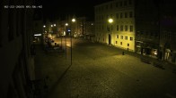 Archiv Foto Webcam Landshut: Blick vom Rathaus auf die Residenz 05:00