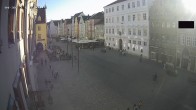 Archiv Foto Webcam Landshut: Blick vom Rathaus auf die Residenz 17:00