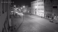 Archiv Foto Webcam Landshut: Blick vom Rathaus auf die Residenz 21:00