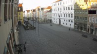 Archiv Foto Webcam Landshut: Blick vom Rathaus auf die Residenz 05:00