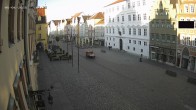 Archiv Foto Webcam Landshut: Blick vom Rathaus auf die Residenz 06:00