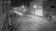 Archiv Foto Webcam Landshut: Blick vom Rathaus auf die Residenz 03:00