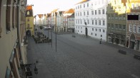 Archiv Foto Webcam Landshut: Blick vom Rathaus auf die Residenz 05:00