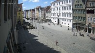 Archiv Foto Webcam Landshut: Blick vom Rathaus auf die Residenz 11:00