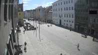 Archiv Foto Webcam Landshut: Blick vom Rathaus auf die Residenz 13:00