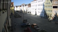 Archiv Foto Webcam Landshut: Blick vom Rathaus auf die Residenz 07:00