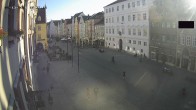 Archiv Foto Webcam Landshut: Blick vom Rathaus auf die Residenz 17:00