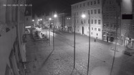 Archiv Foto Webcam Landshut: Blick vom Rathaus auf die Residenz 23:00