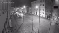 Archiv Foto Webcam Landshut: Blick vom Rathaus auf die Residenz 01:00