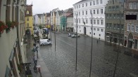 Archiv Foto Webcam Landshut: Blick vom Rathaus auf die Residenz 07:00