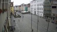 Archiv Foto Webcam Landshut: Blick vom Rathaus auf die Residenz 09:00