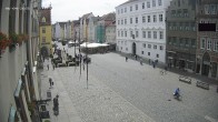Archiv Foto Webcam Landshut: Blick vom Rathaus auf die Residenz 13:00