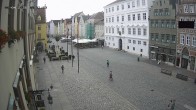 Archiv Foto Webcam Landshut: Blick vom Rathaus auf die Residenz 17:00
