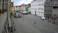 Archiv Foto Webcam Landshut: Blick vom Rathaus auf die Residenz 07:00