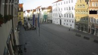 Archiv Foto Webcam Landshut: Blick vom Rathaus auf die Residenz 05:00