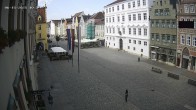 Archiv Foto Webcam Landshut: Blick vom Rathaus auf die Residenz 09:00