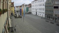 Archiv Foto Webcam Landshut: Blick vom Rathaus auf die Residenz 19:00