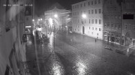 Archiv Foto Webcam Landshut: Blick vom Rathaus auf die Residenz 23:00